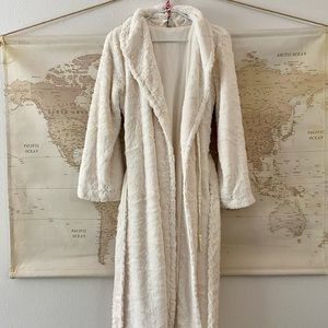 Nordstrom Faux Fur Long Robe
